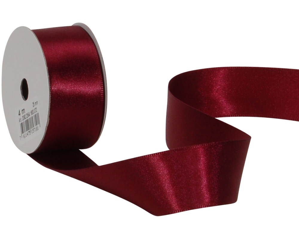 SPYK Satinband Cubino 2082.2564 25mmx4m bordeaux