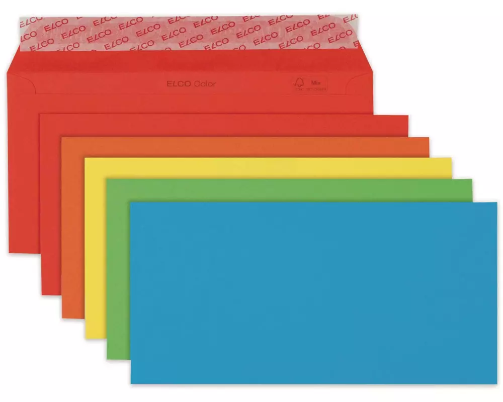 ELCO Couvert Color C5/6 Assortiert, 20 Stück