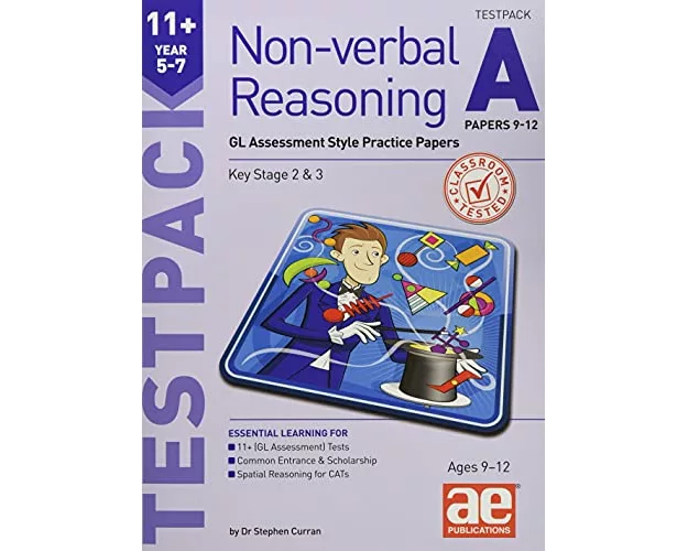 11+ Non-verbal Reasoning Year 5-7 Testpack A Papers 9-12
