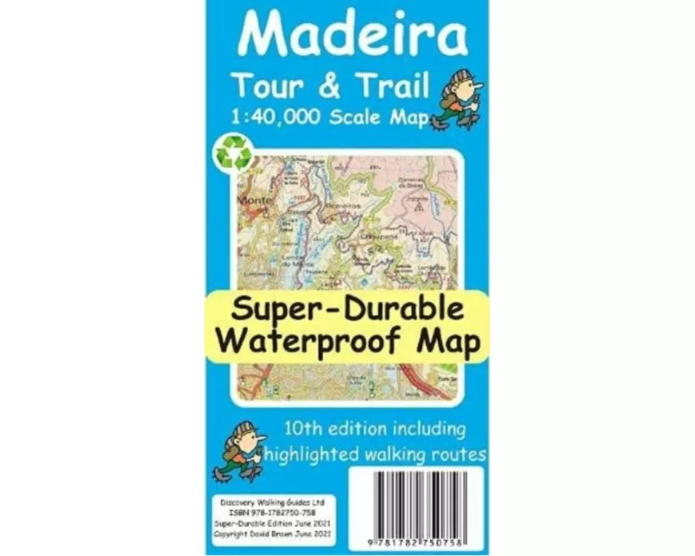 Madeira Tour and Trail Map