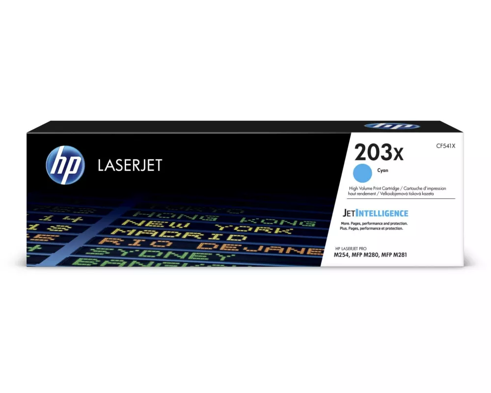 HP Toner Nr. 203X (CF541X) Cyan