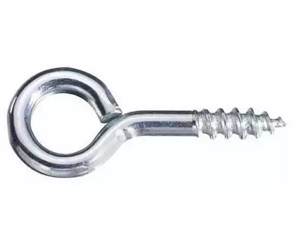 STRUCT Ringschrauben, Stahl verzinkt 12 x 4 mm, 16 Stück