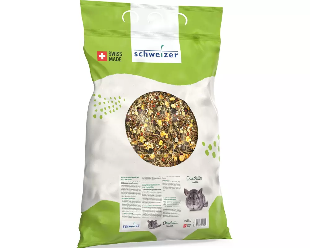 Eric Schweizer Hauptfutter für Chinchilla, 5 kg