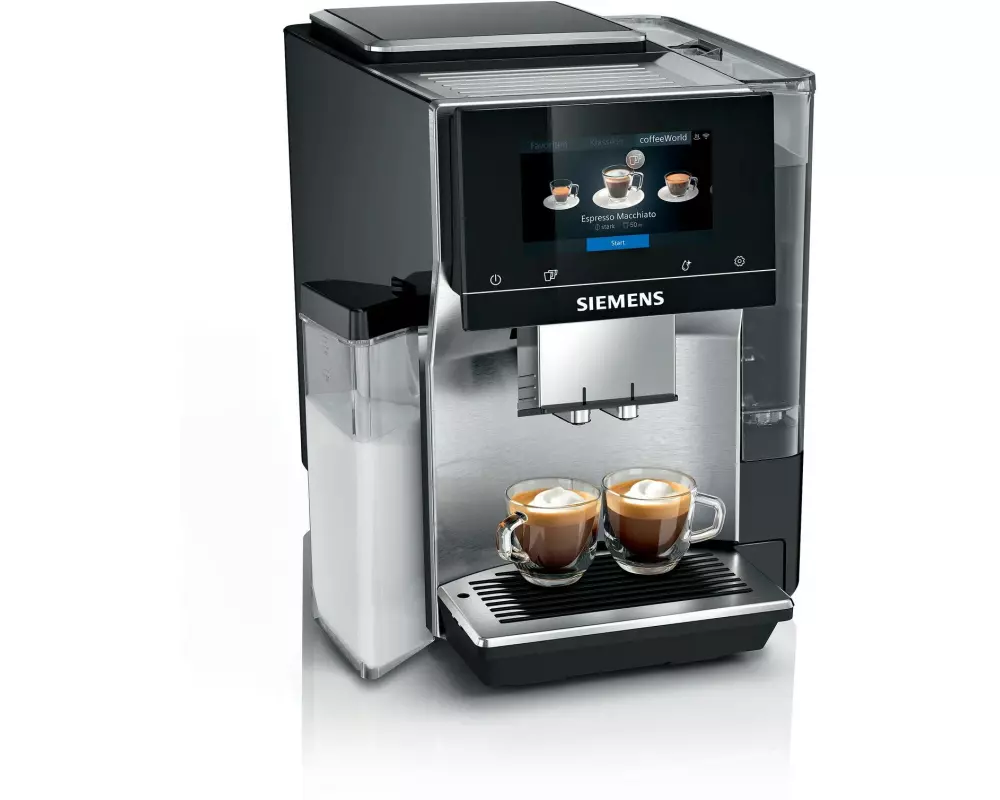 Siemens Kaffeevollautomat EQ700 integral TQ717D03 Edelstahl