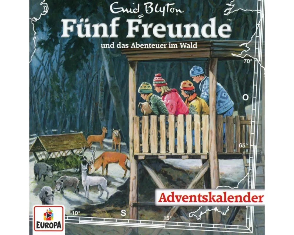 Fünf Freunde Adventskalender - Fünf Freunde und das Abenteuer im Wald