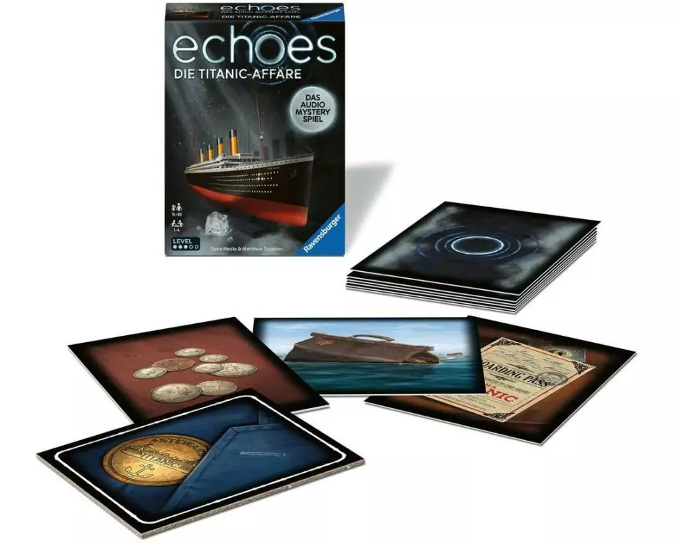 Ravensburger Mystery Spiel Echoes Die Titanic-Affäre