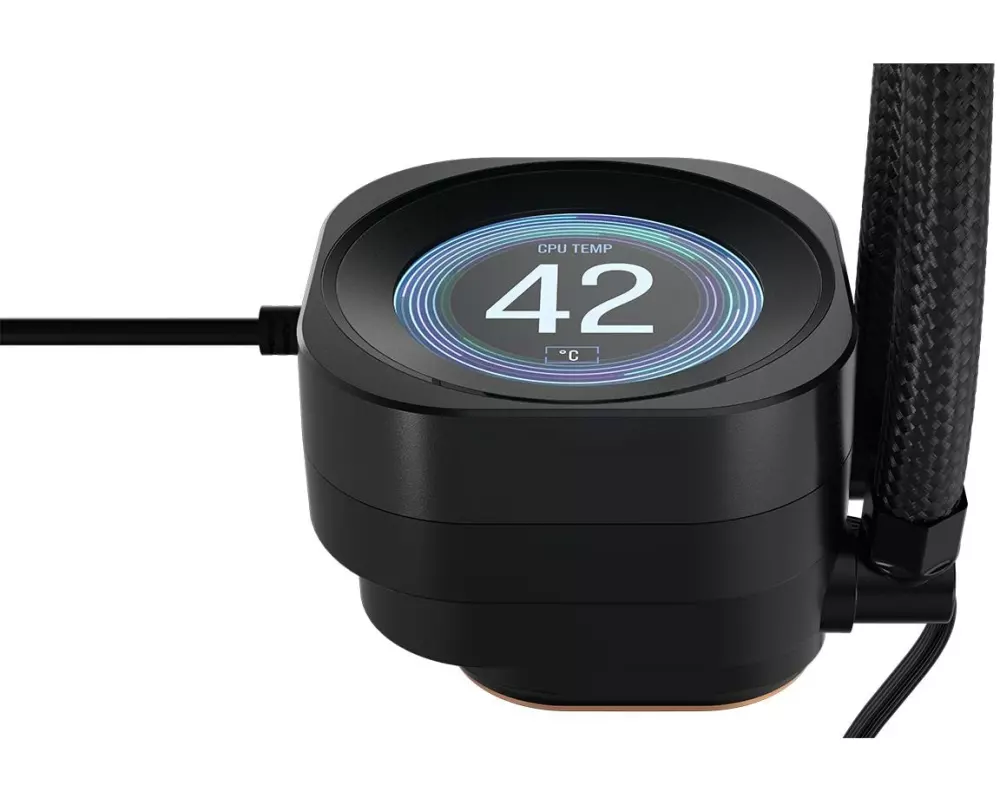 Corsair Zubehör Gehäuselüfter Nautilus RS LCD CPU Schwarz