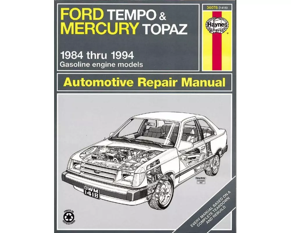 Ford Taurus (2008 Thru 2014) & Five Hundred (2005 Thru 2007)