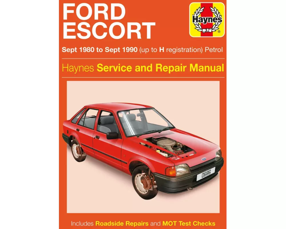 Ford Escort Petrol (Sept 80 - Sept 90) Haynes Repair Manual