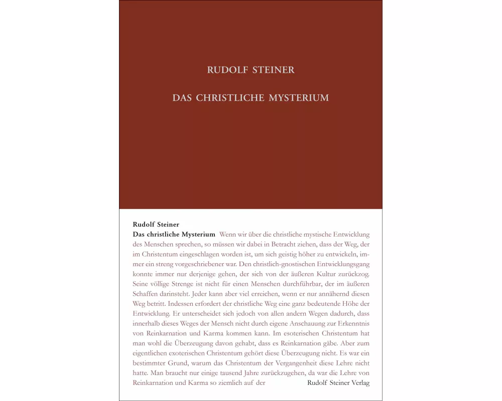 Das christliche Mysterium