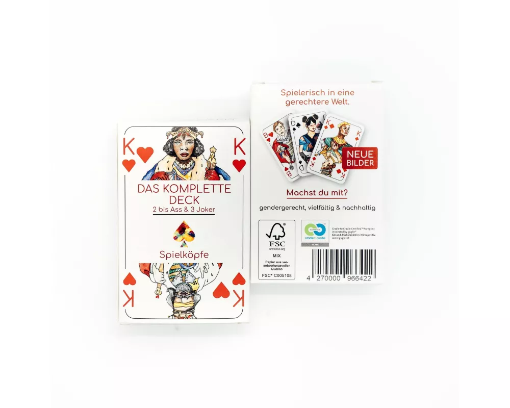 Spielkarten - Einzel Rommé