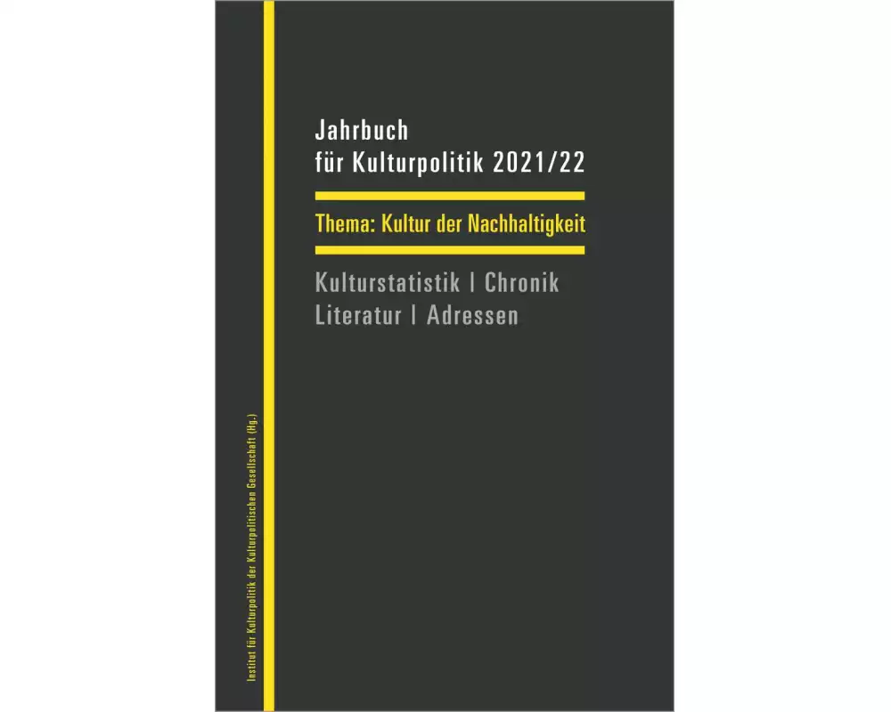 Jahrbuch für Kulturpolitik 2021/22