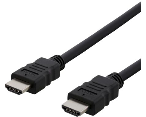 DELTACO HDMI cable High Speed HDMI-920 w/Ethernet,4K,60Hz,UHD,2m