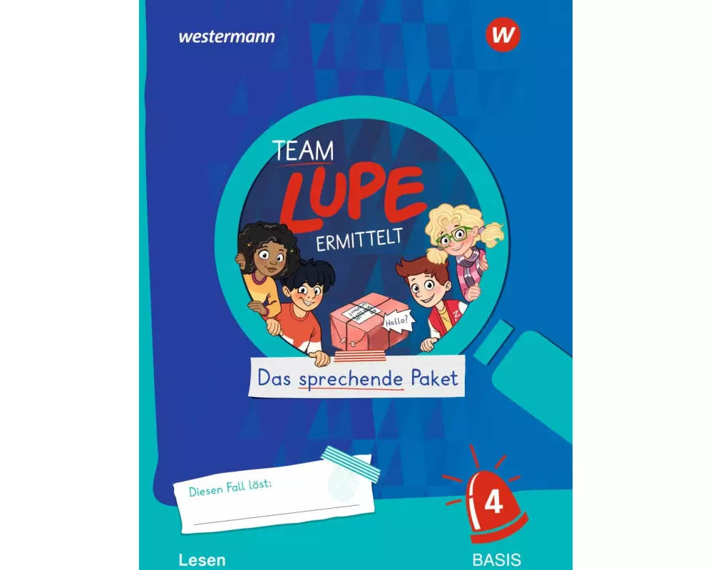 TEAM LUPE ERMITTELT - Übungshefte. Lesen 4