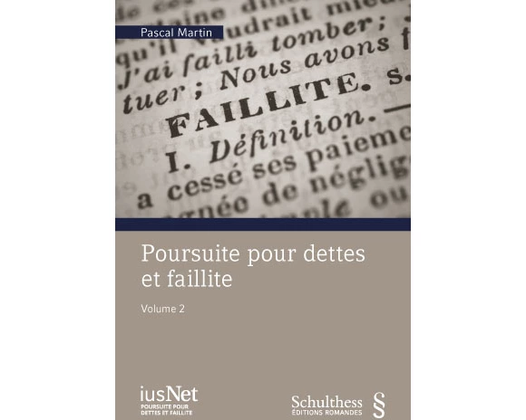Poursuite pour dettes et faillites