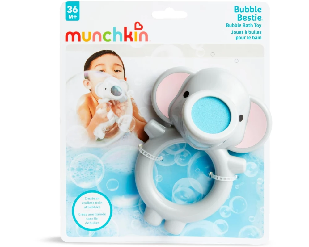 Munchkin Badespielzeug Bubble Besties Elefant