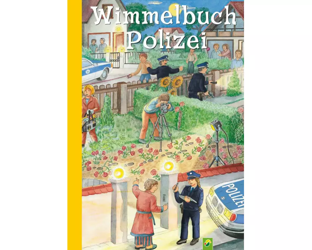 Wimmelbuch Polizei für Kinder ab 3 Jahren