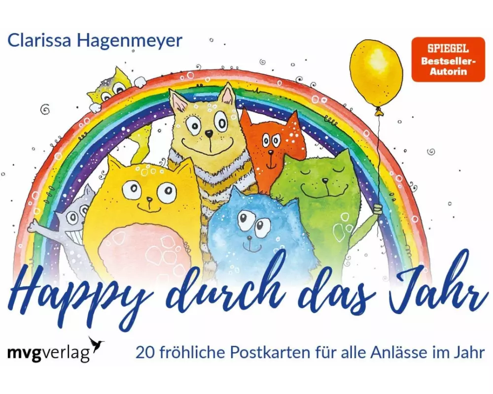 Happy durch das Jahr: Postkarten