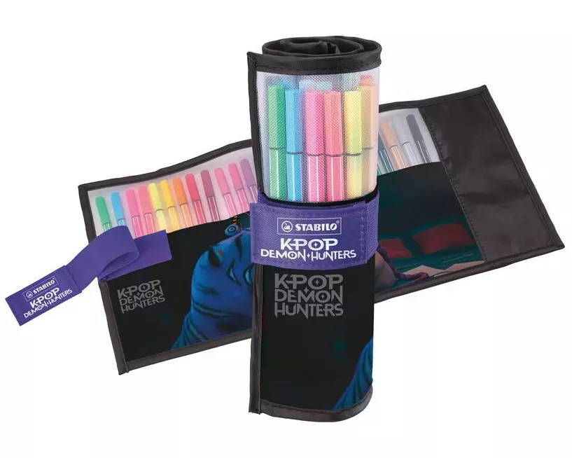 STABILO Pen 68 K-pop Demon Hunters Rollerset, Limited Edition