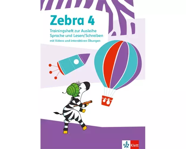 Zebra 4. Trainingsheft zum Nachkauf mit digitalen Medien Klasse 4