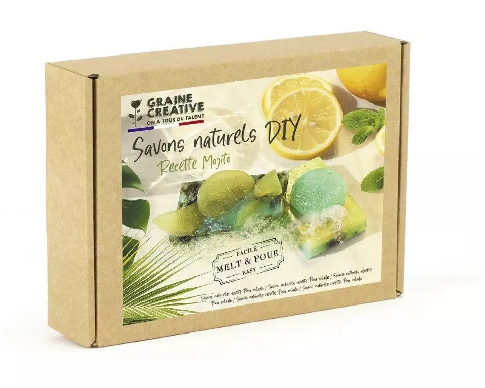 Graine Créative Graine Créative Seifen DIY Kit Mojito Grün