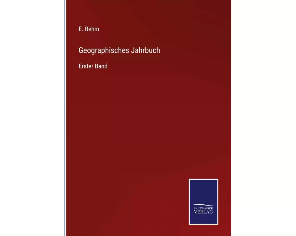 Geographisches Jahrbuch