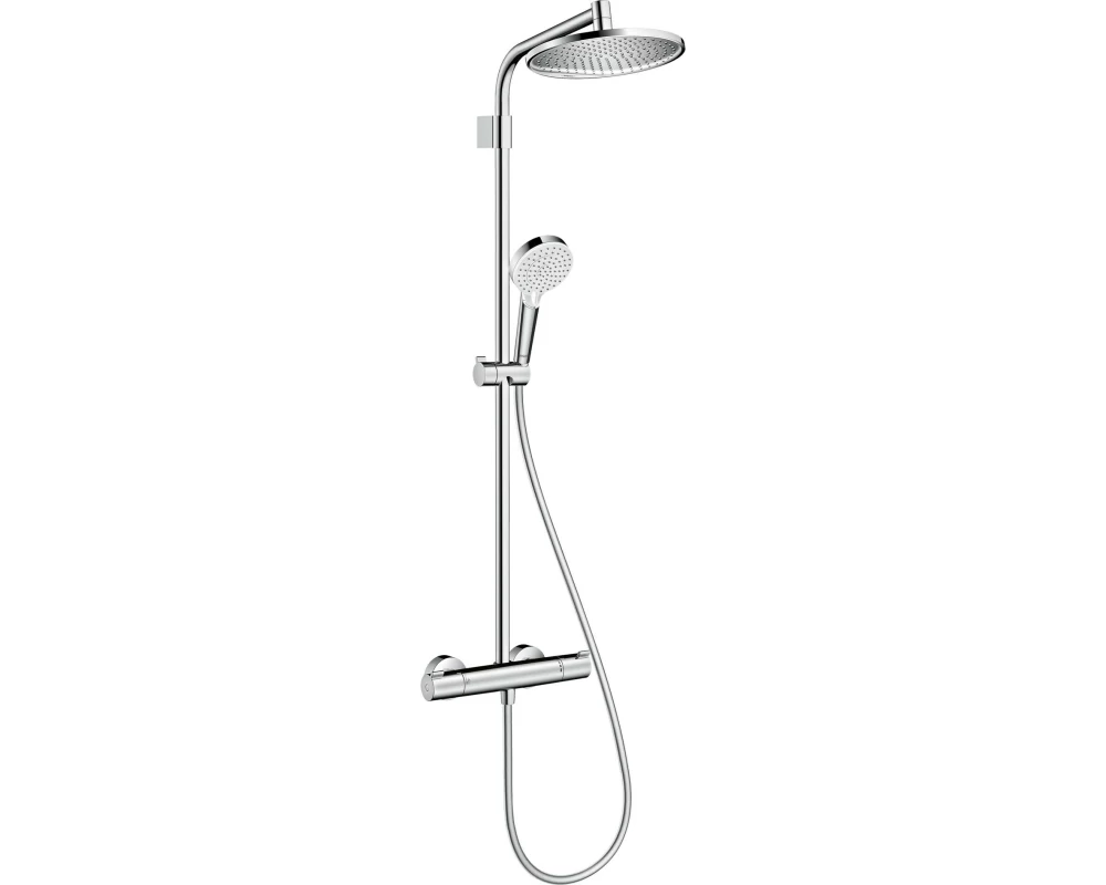 hansgrohe Crometta S 240 Varia mit Thermostatarmatur, Chrom