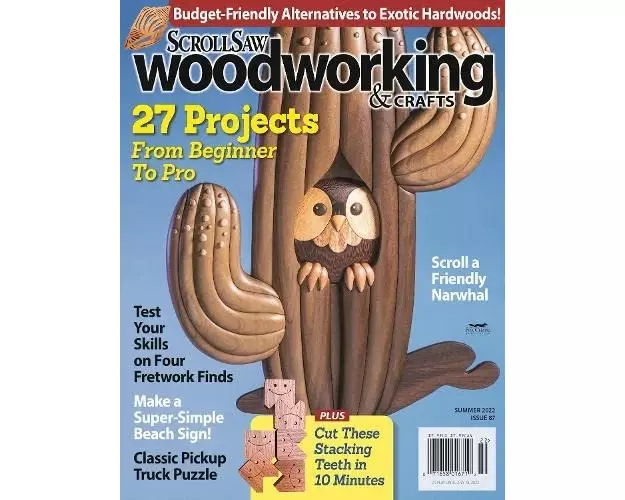 Scroll Saw Woodworking & Crafts Issue 87 Summer 2022