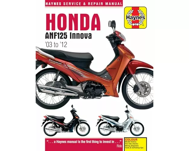 Honda ANF125 Innova Scooter (03 - 12)