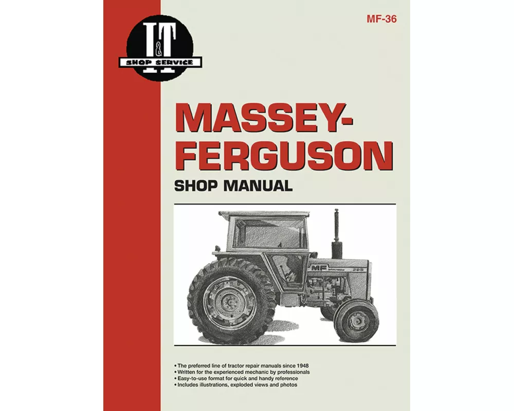 Massey-Ferguson Model MF285 Tractor Service Repair Manual