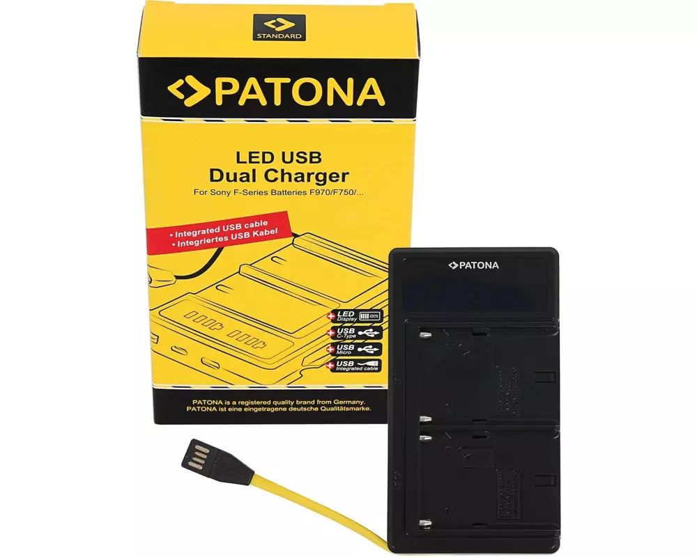 Patona Ladegerät USB Ladegerät