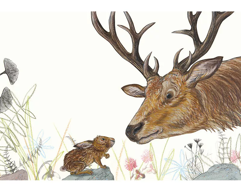 Beschnuppern Postkarte VE 1=10