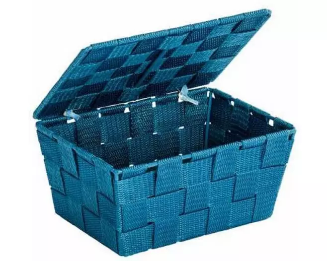 Wenko Bad-Utensilienhalter Adria Petrol Green