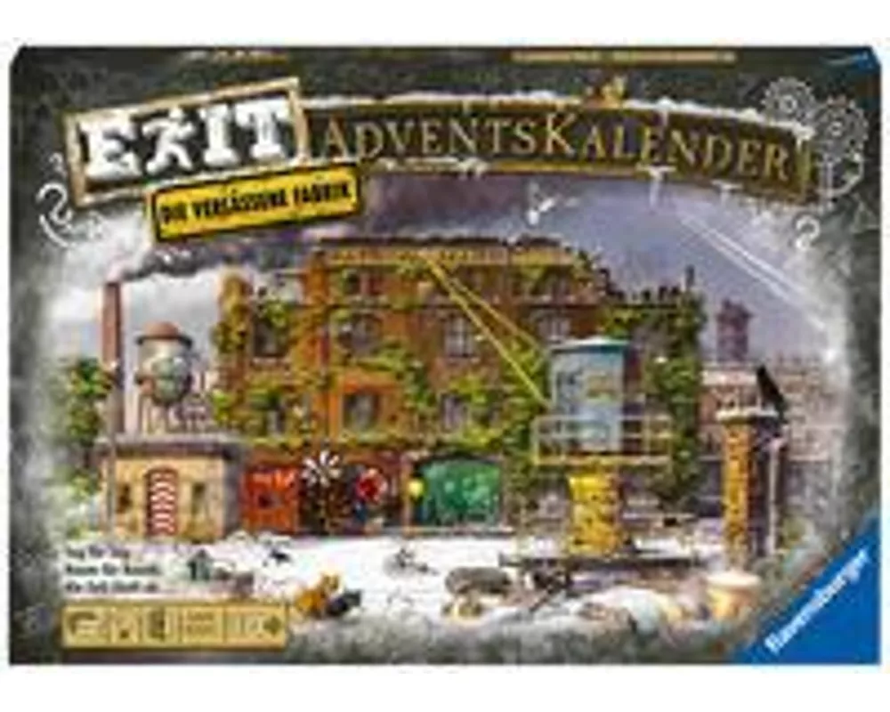 EXIT Adventskalender "Die verlassene Fabrik" - 25 Rätsel für EXIT-Begeisterte ab 10 Jahren