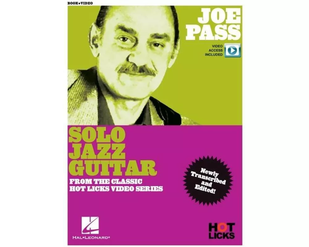 Joe Pass - Solo Jazz Guitar Book/Online Audio