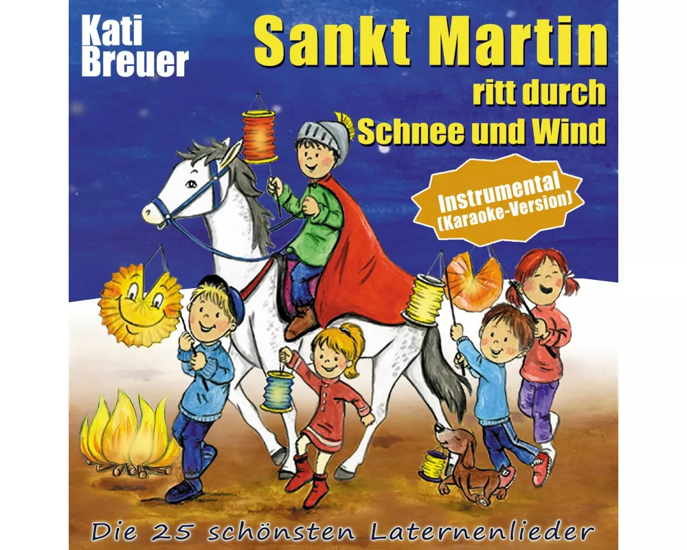 Sankt Martin ritt durch Schnee und Wind