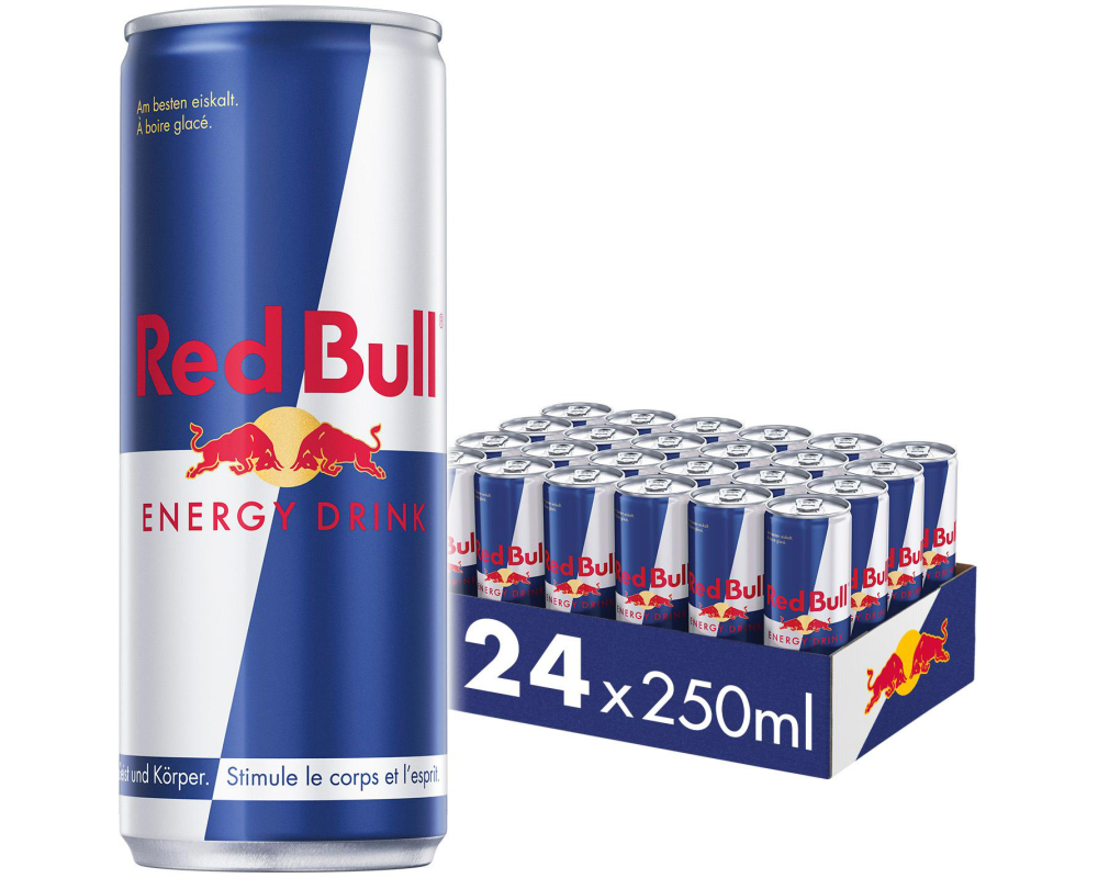 RED BULL Energy Drink, Alu RC1248 25 cl, 24 Stk.