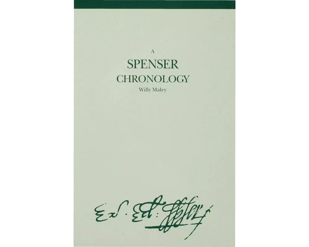 A Spenser Chronology