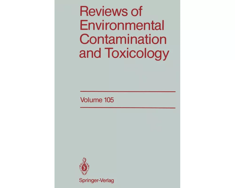 Reviews of Environmental Contamination and Toxicology