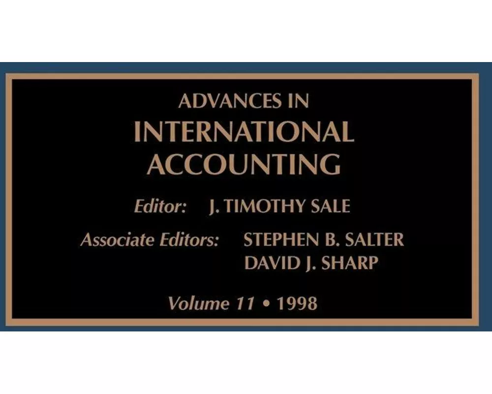 Advances in International Accounting