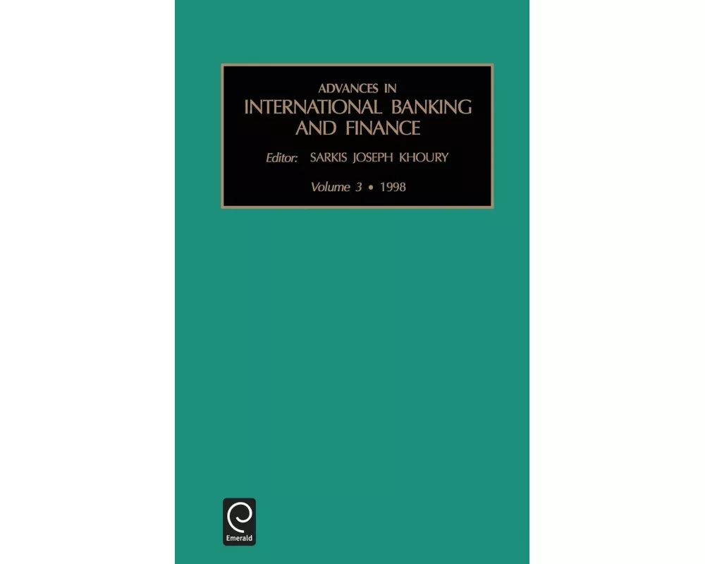 Advances in International Banking and Finance