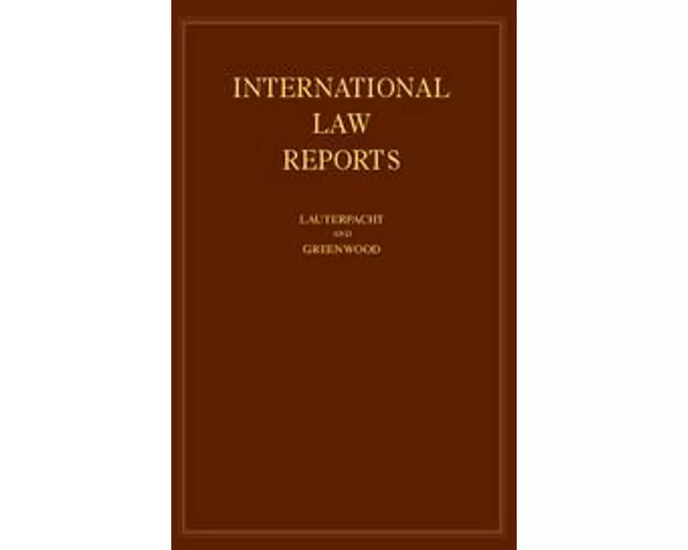 International Law Reports
