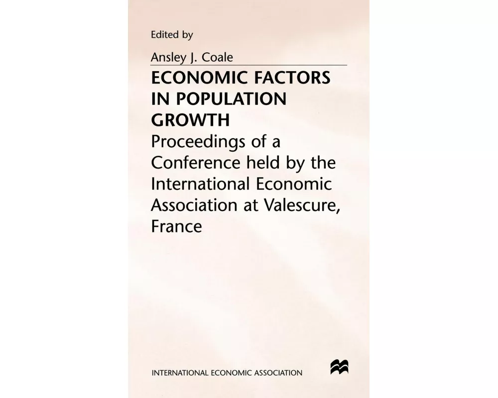 Economic Factors in Population Growth