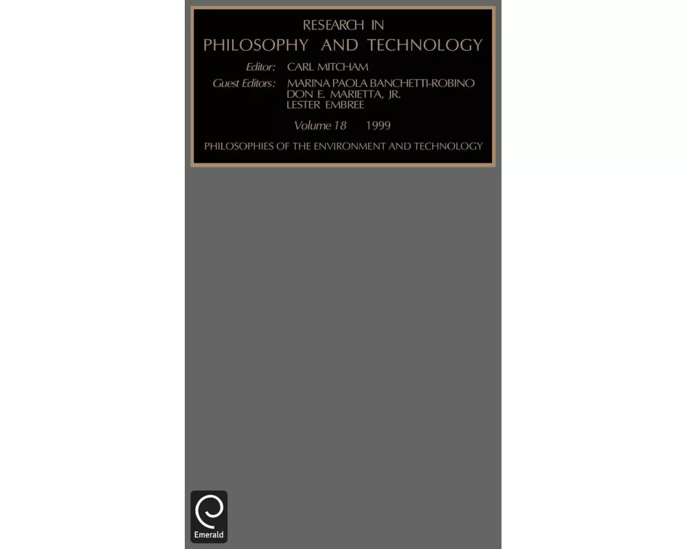 Philosophies of the Environment and Technology