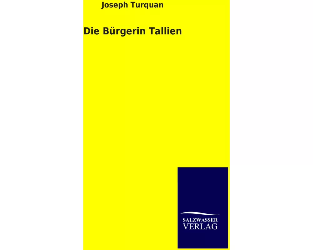 Die Bürgerin Tallien