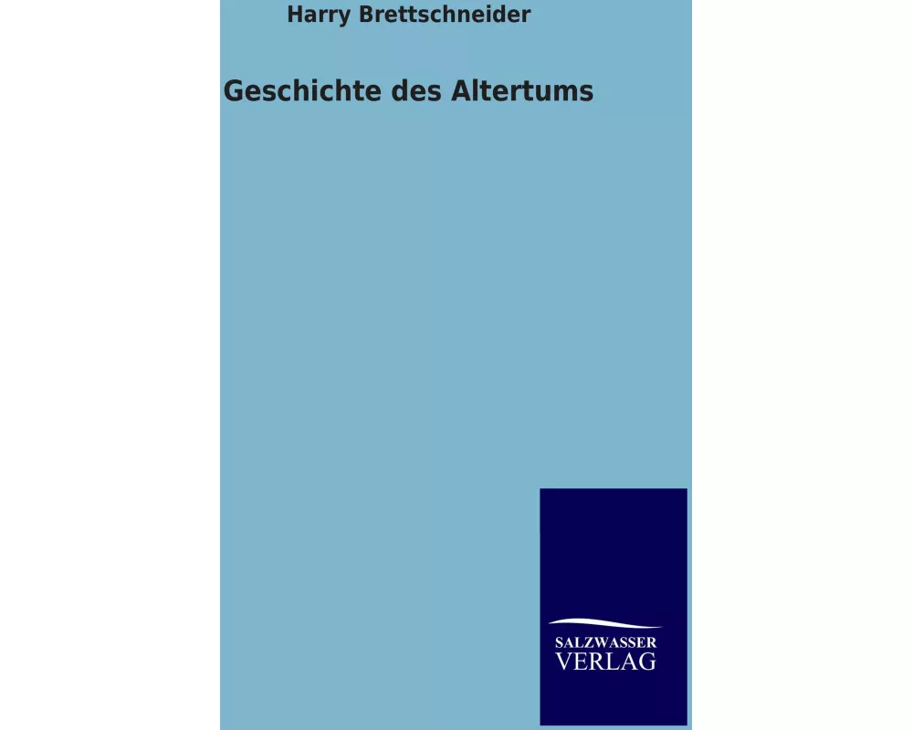 Geschichte des Altertums