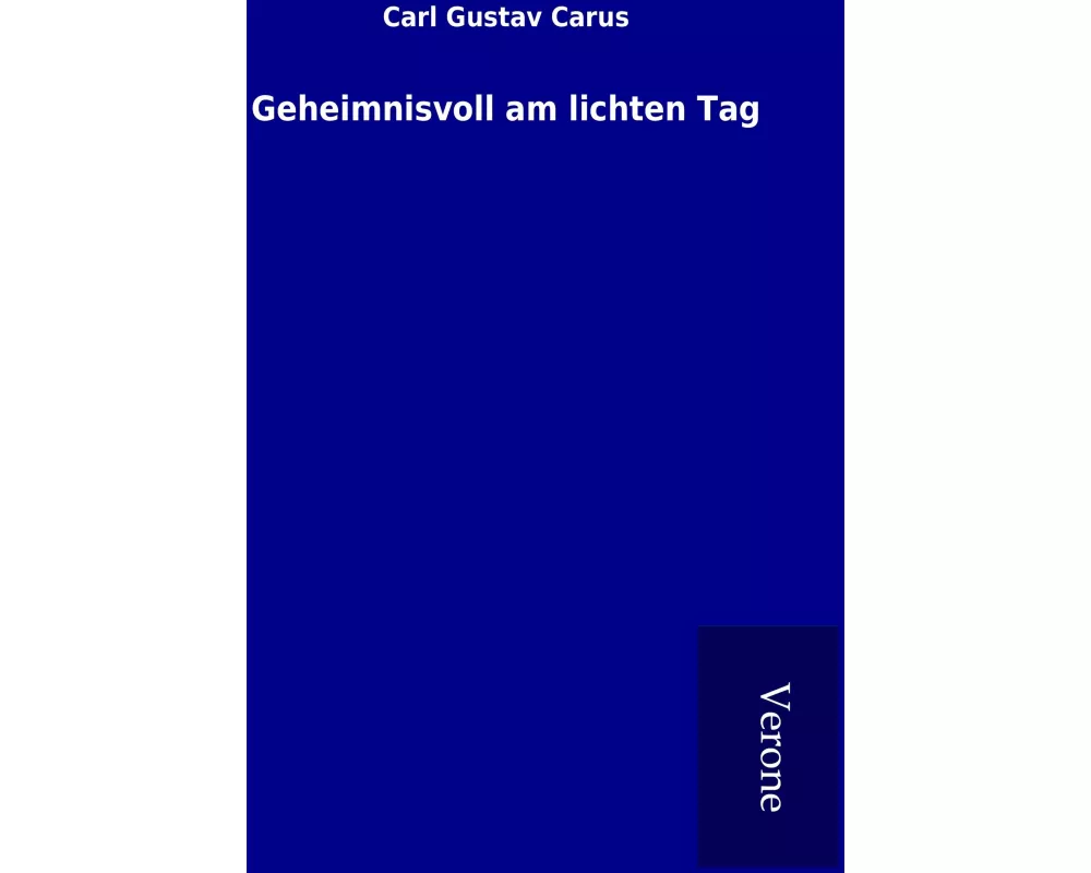Geheimnisvoll am lichten Tag