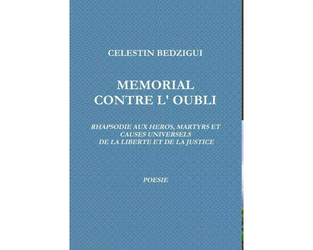 Memorial Contre L' Oubli Poesie