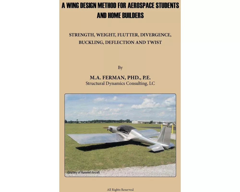 A Wing Design Method for Aerospace Students and Home Builders