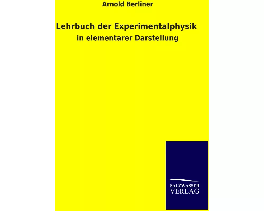 Lehrbuch der Experimentalphysik
